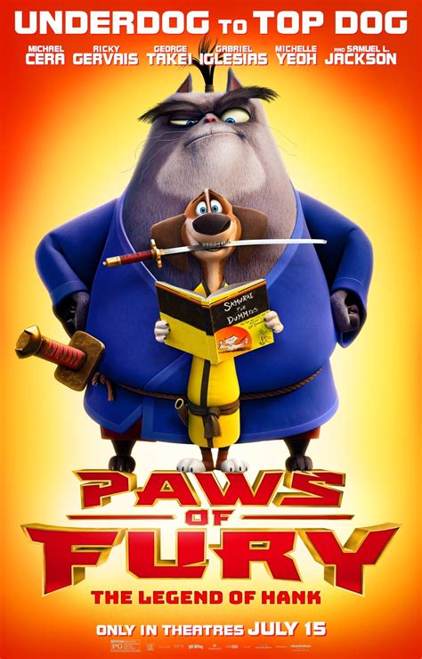 paws of fury movie poster